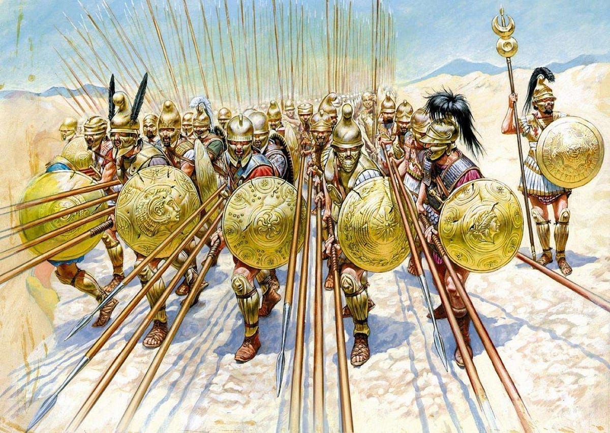 Do You Fear Death?. Macedonian phalanx is an infantry… by ChefGiraffe