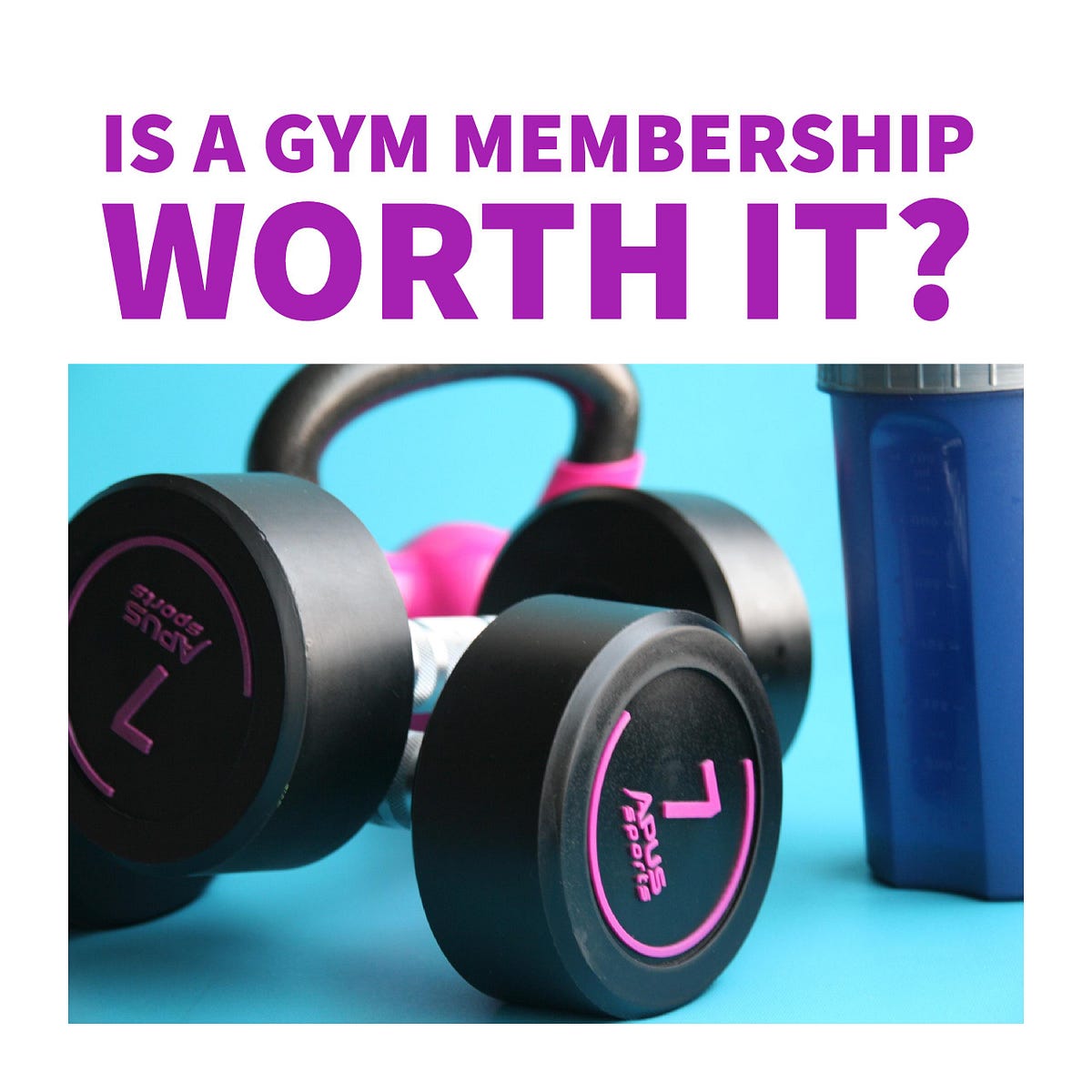 Is a Gym Membership Worth It?. With summer in full swing I’m sure that