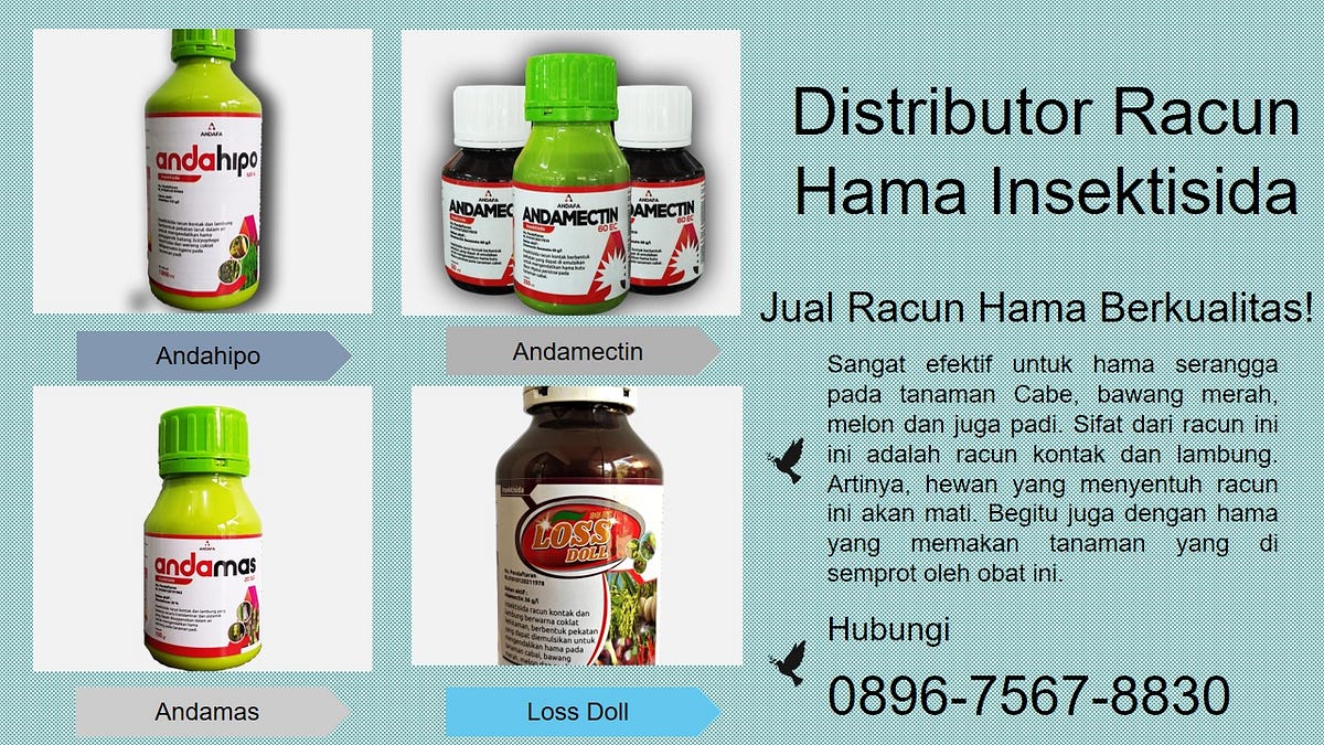 Distributor Racun Hama Tanaman Insektisida Di Salatiga | by ...
