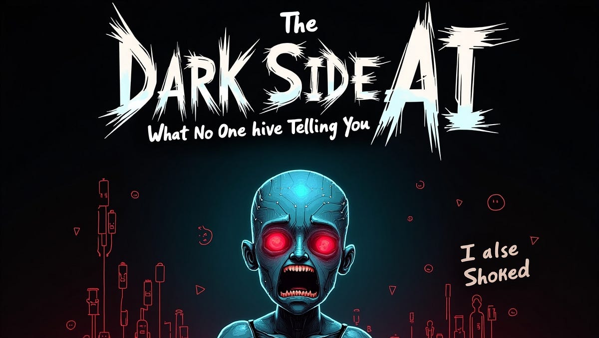 The Dark Side of AI What No One is Telling You ( I also Shocked) by
