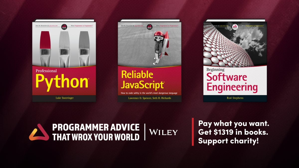 Programmer Advice That Wrox Your World - Humble Bundle Partner Blog ...