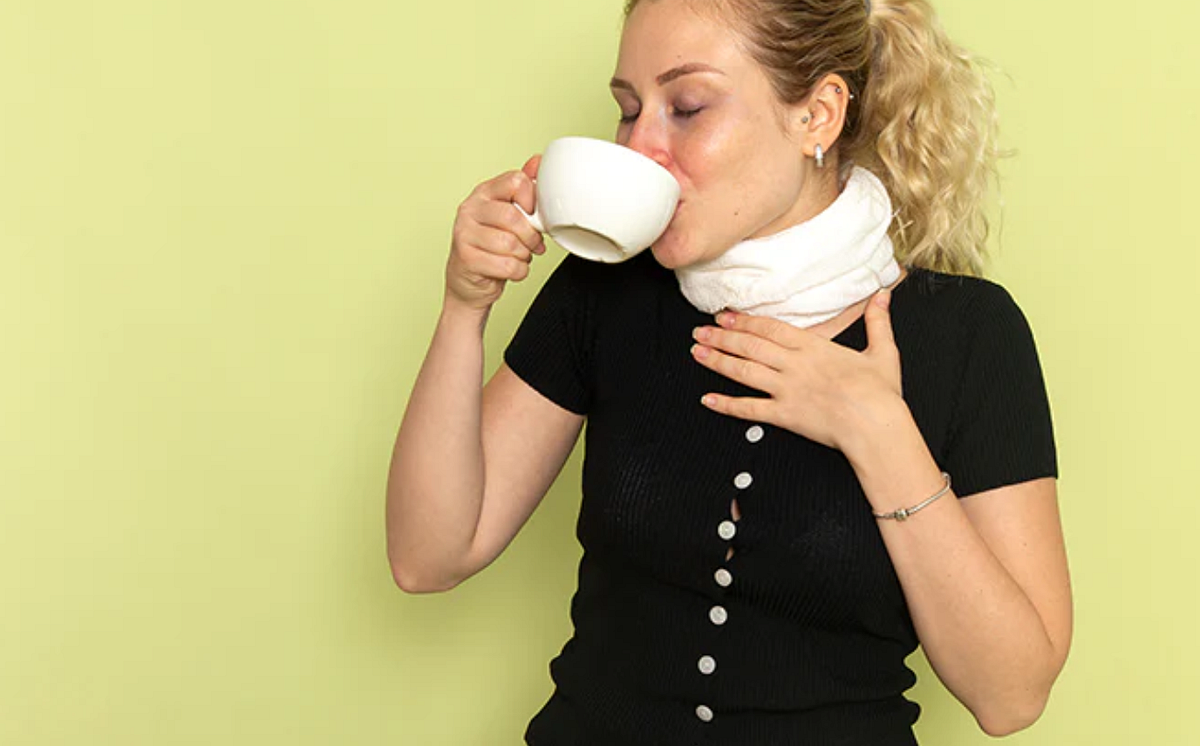 Drinking coffee for sore throat. Good or bad? Breweda Medium