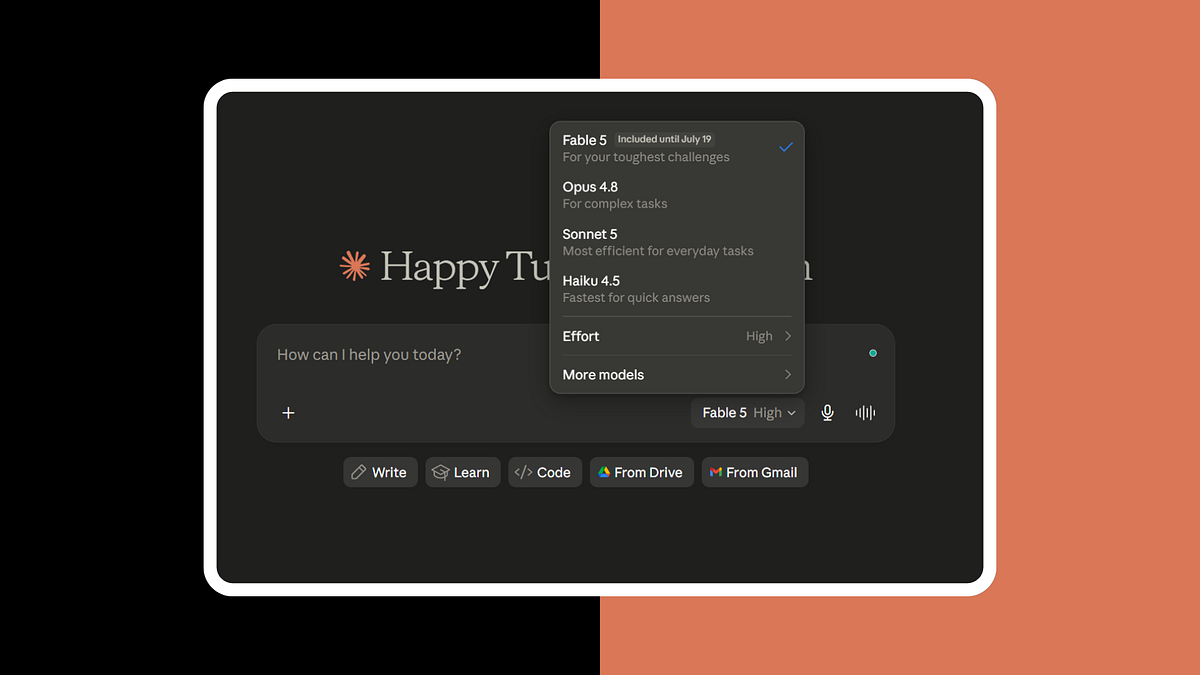 I Built the Same App with Fable 5, Opus 4.8, and Sonnet 5…The Results Weren’t Even Close