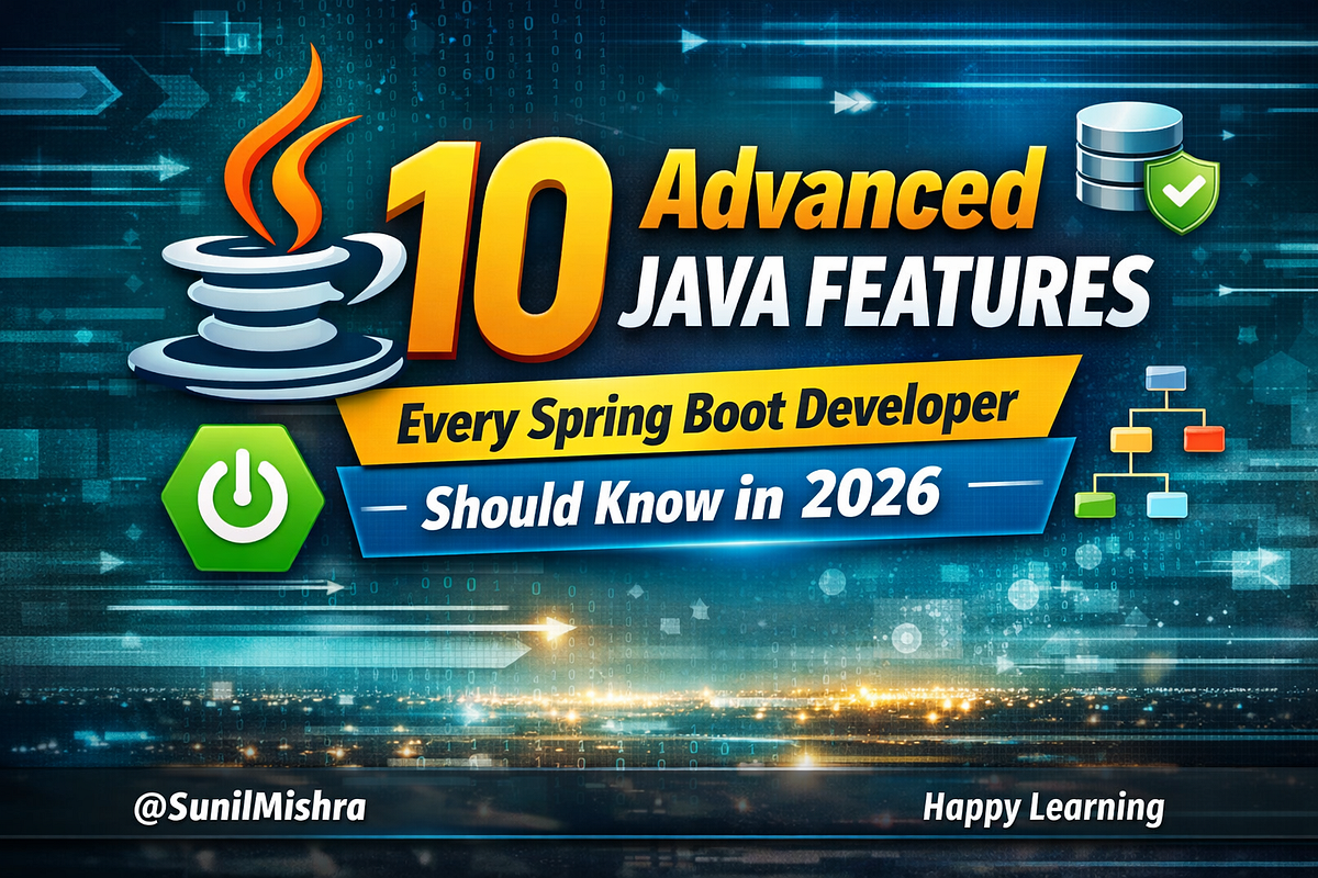 10 Advanced Java Features Every Spring Boot Developer Should Know in ...
