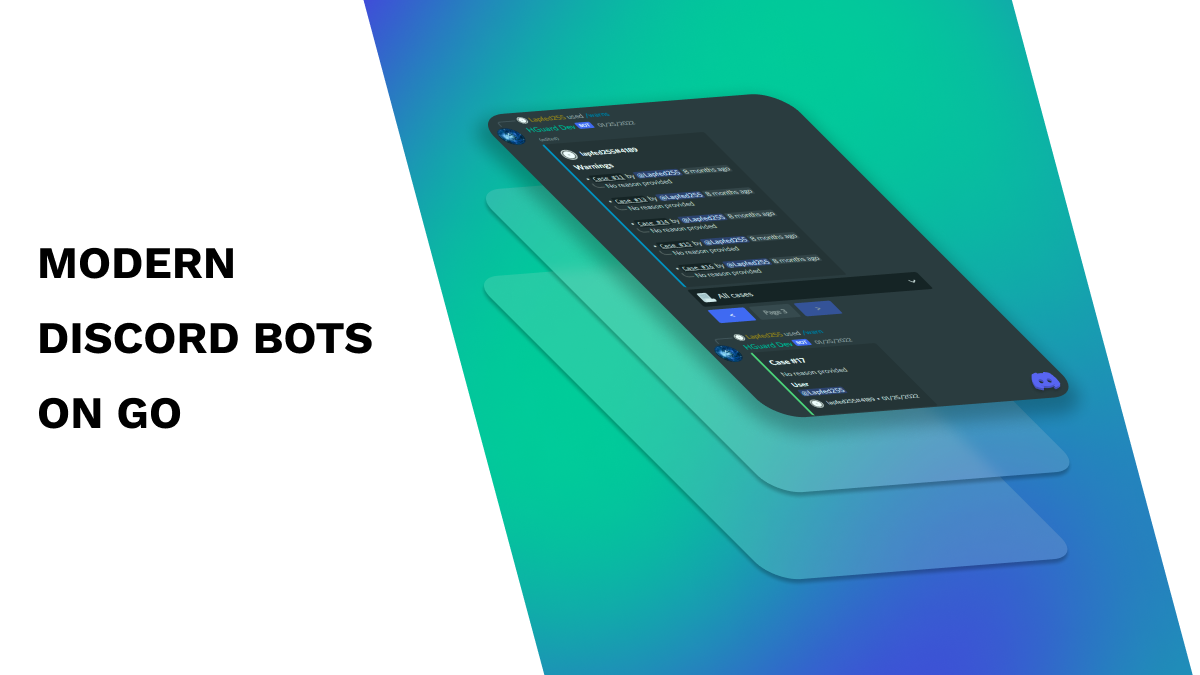 Writing modern Discord bots on Go by Fedor Lapshin Medium