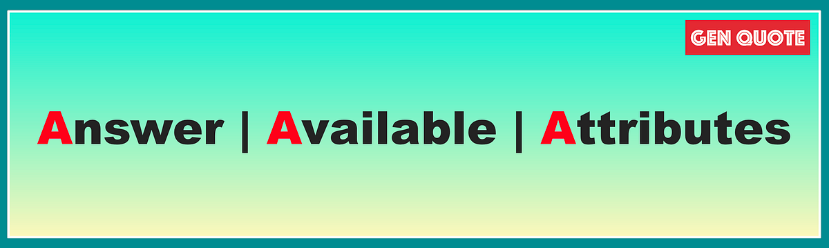 3A Value-Adding Approach. Follow the 3A approach to add values to… | by ...