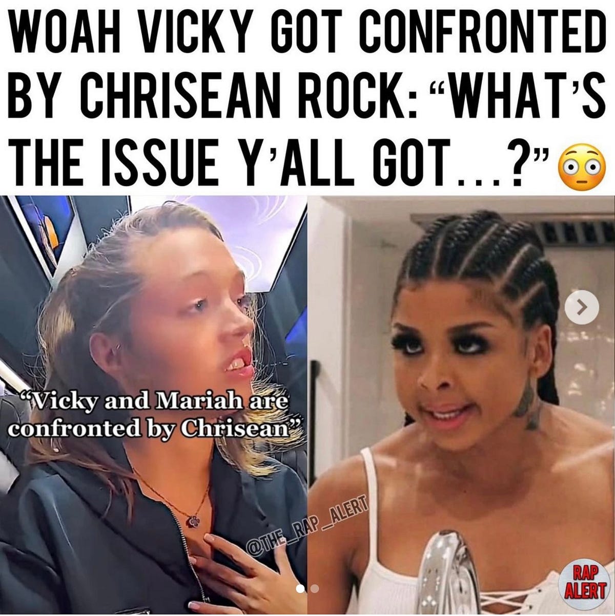 Woah Vicky Vs Chrisean Rock. Clout chaser vs the Clout by Writers