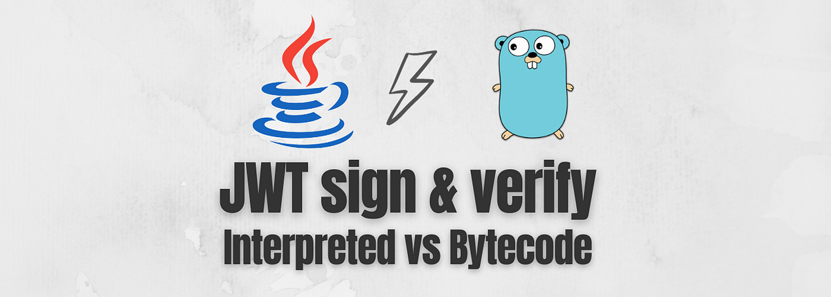 Java vs Go: How faster is machine code compared to byte code for JWT ...