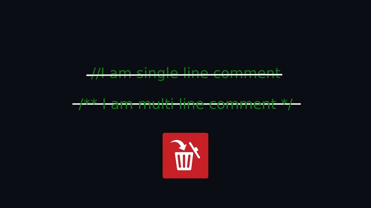 Create a JavaScript comments remover | by Manish Mandal | JavaScript in ...