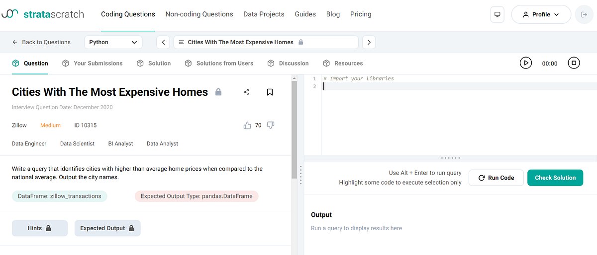 Zillow Interview Question “How do you think the real estate market