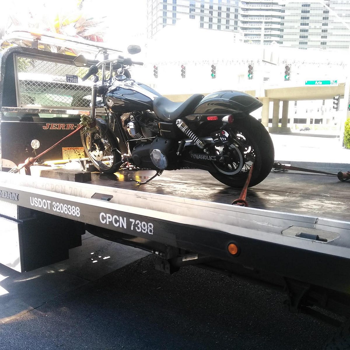 Benefits of Flatbed Towing for Motorcycles in Las Vegas by Victory