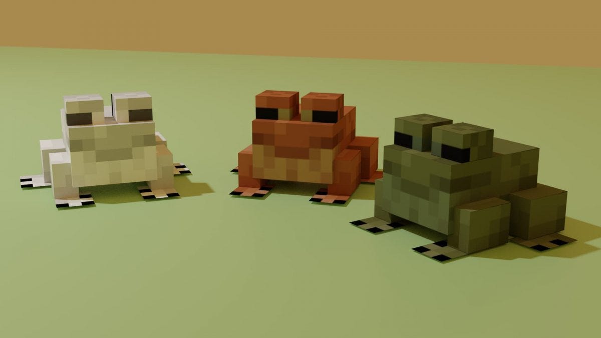 How to Tame Frogs in Minecraft. Frogs are one of the new mobs added in…, by 99spaceidea