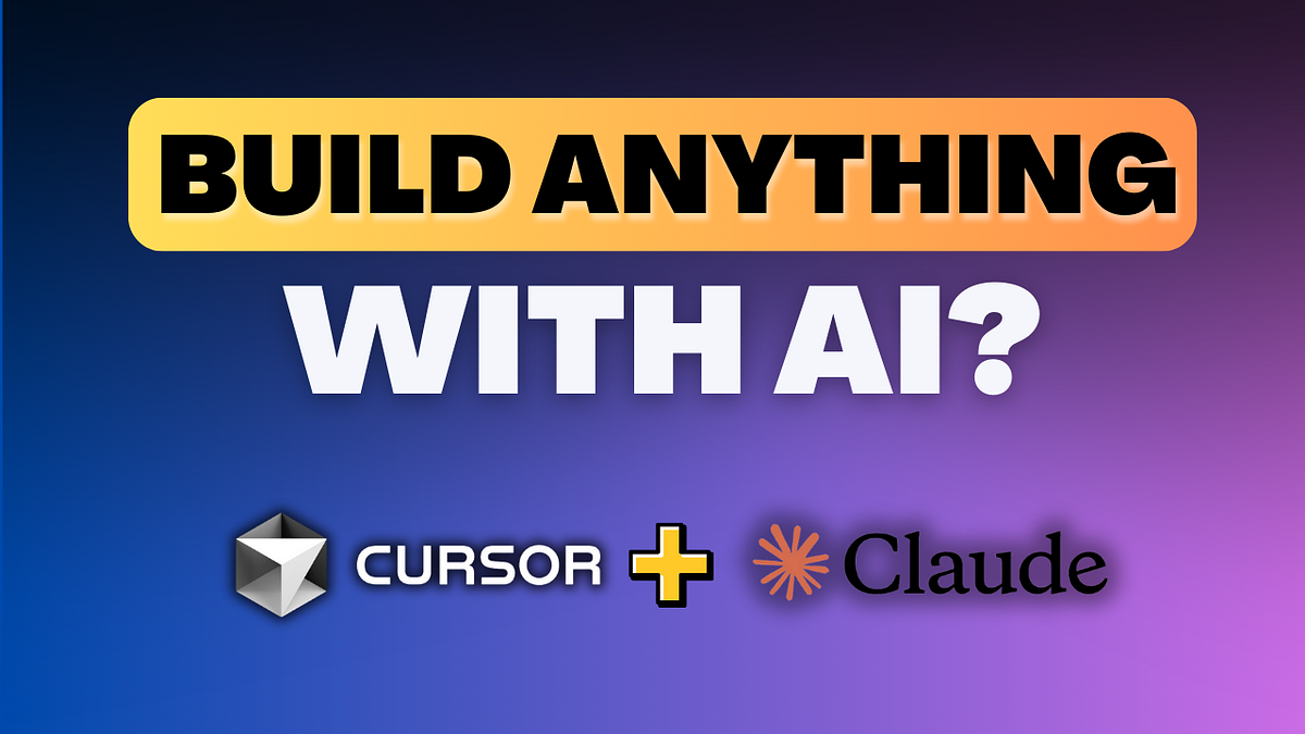 I built My First Dream App Using Cursor &amp; Claude AI