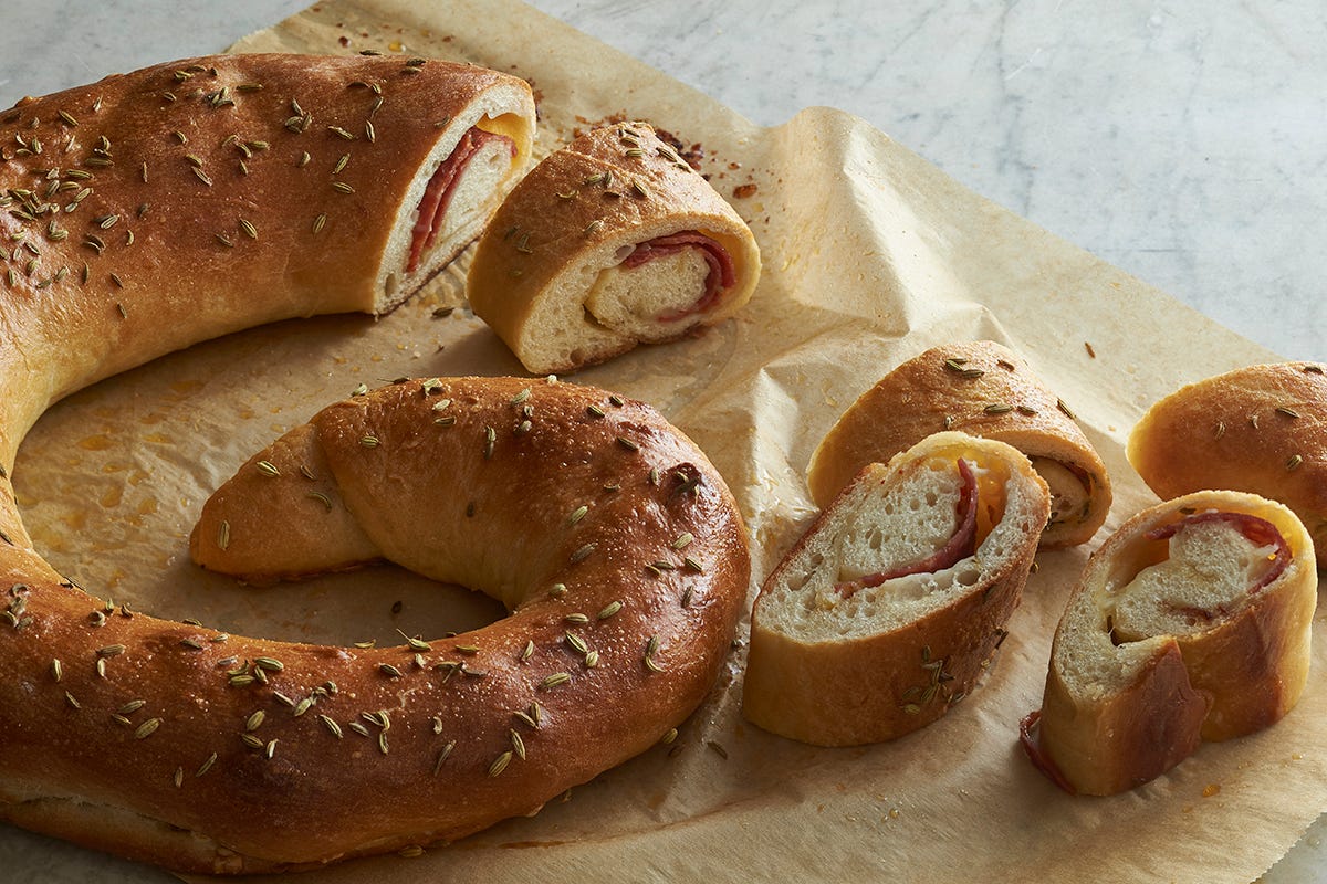 The Ultimate Appetizer Cheesy Pepperoni Bread by Volpi Foods Medium