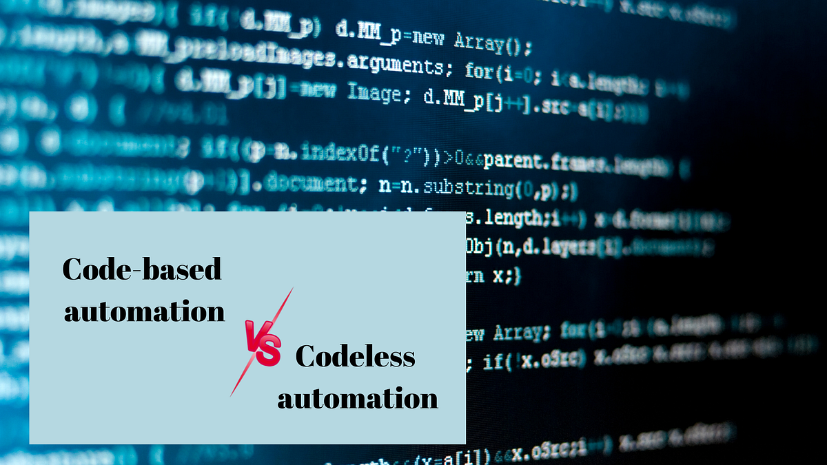 Codebased or Codeless Test Automation Which One to Choose? by