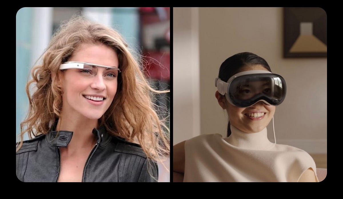 Apple's Vision Pro Vs Google's Glass: The Value of Marketing, Innovation  and Business in the Tech Sector | by Seyi A | Medium