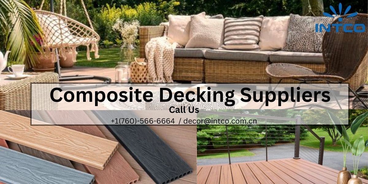 Composite decking suppliers Intco Decor Medium