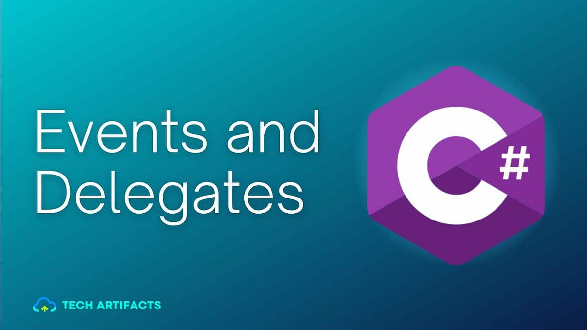 Events and Delegates In C. Event Handlers in C by Mark Goodluck