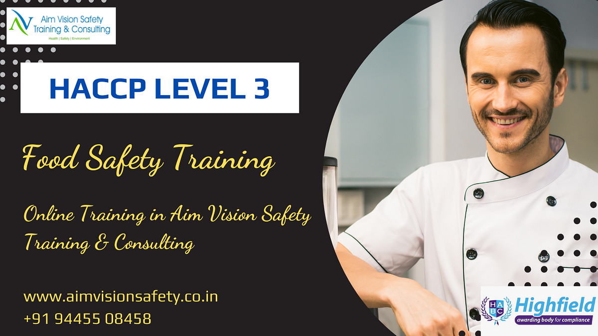 HACCP Food Safety Training Level 3 Online Training in Aim Vision