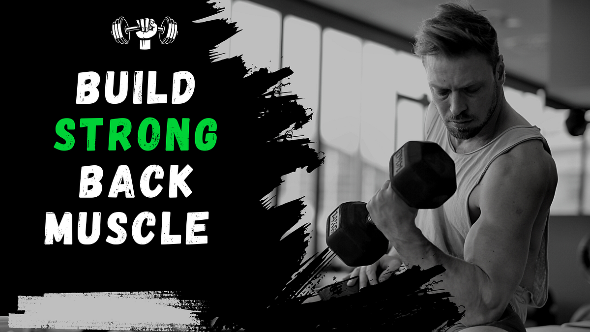 How To Build Strong Back Muscle In Simple 6 Ways by SUPMOGO Medium