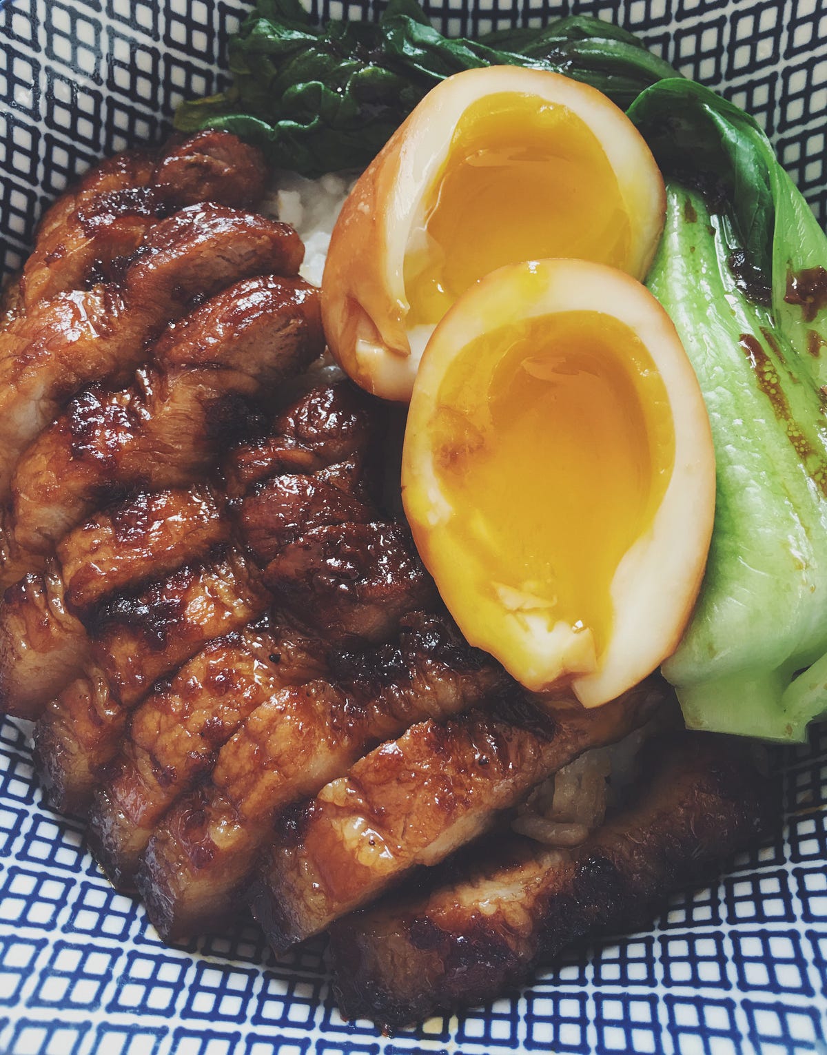 Pork Belly Rice Bowl. I love the convenience of a rice bowl… by