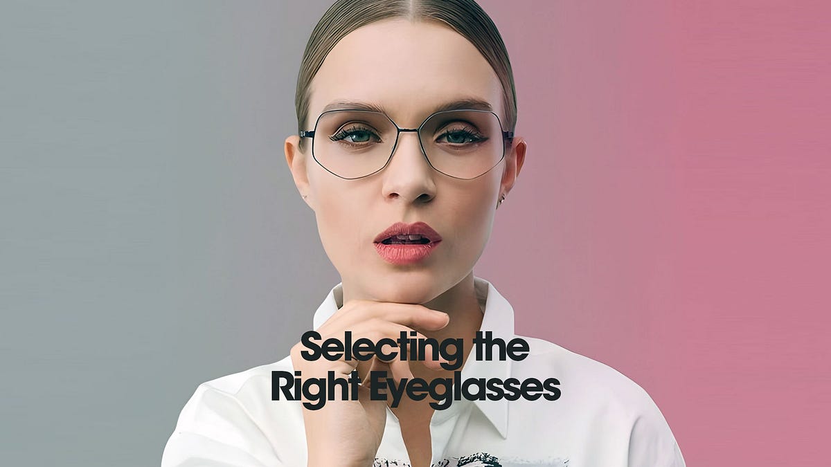 Selecting the Right Eyeglasses A Comprehensive Guide to Frame Selection by SpectacleInsights