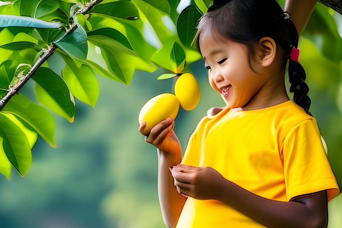 The Juicy Secrets of Eating Fruit Straight from the Tree 🌳🍎🍊 by Plant