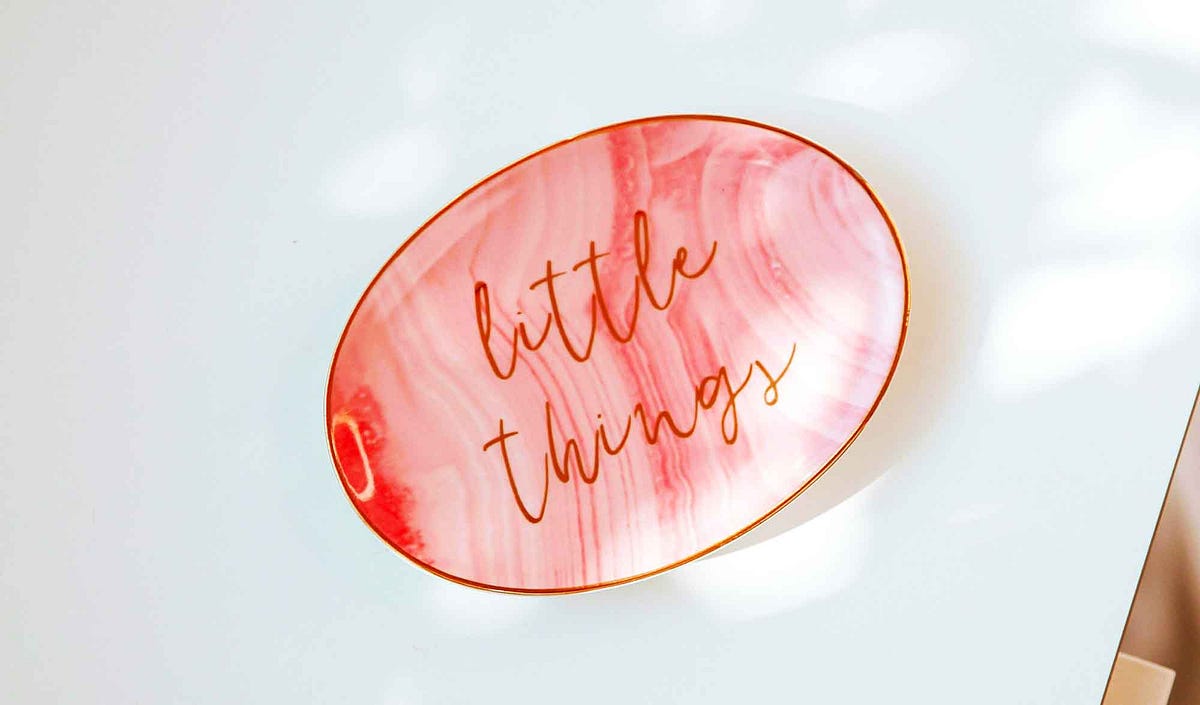Three Little Things That Change Everything