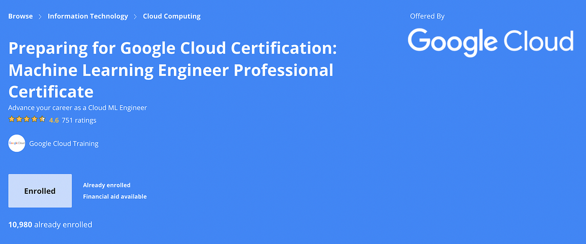 GCP Professional Machine Learning Engineer Certificate 합격 후기 by Ryan