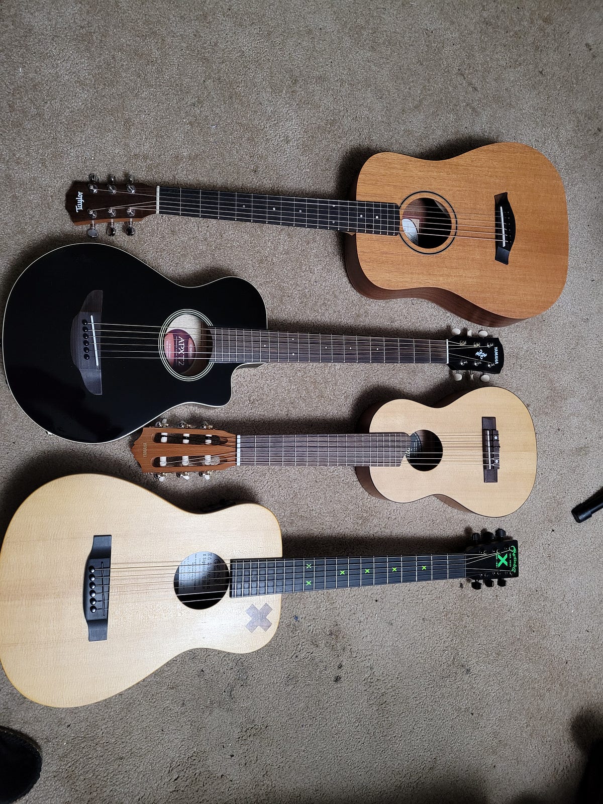 Ed sheeran 2024 small guitar size