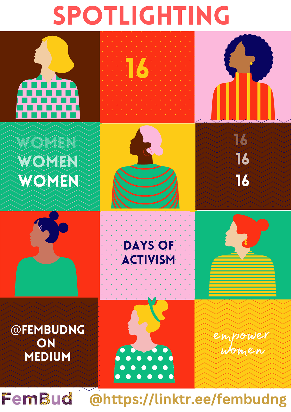 🌟 Spotlighting 16 Remarkable Women’s Rights Activists During the 16