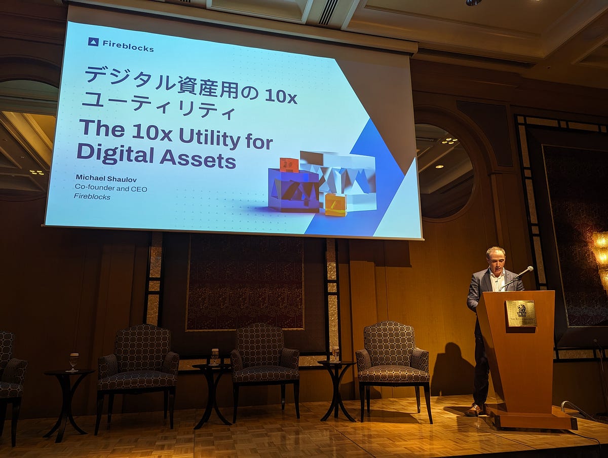 Fireblocks CEO: Japan provides a conducive environment for building, testing, and launching new… - M