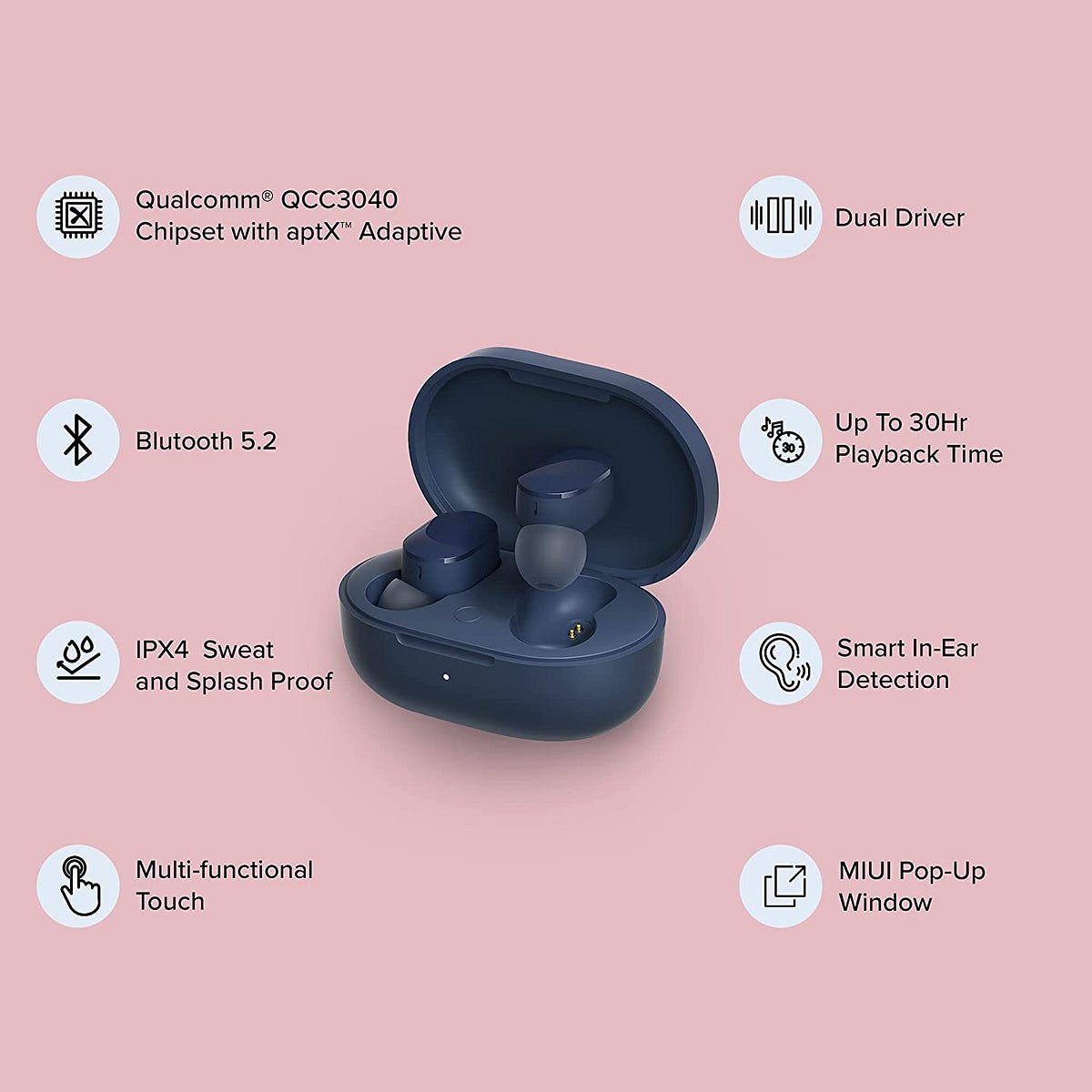 Top best earbuds. Redmi Earbuds 3 Pro, White, High… by We know what