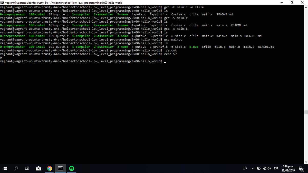 The stages of compiling a c program by pacho0522 medium