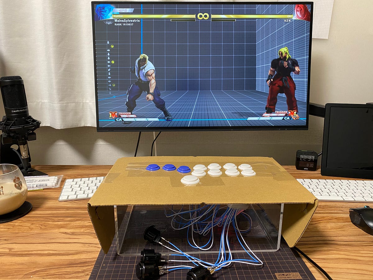 レバーレスコントローラー(hitBOX, ガフロコン)をSOCD非対応DIYで作っ
