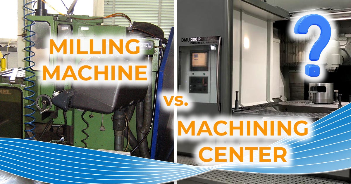 Milling machine vs. machining center? The differences by Stenzel GmbH Medium