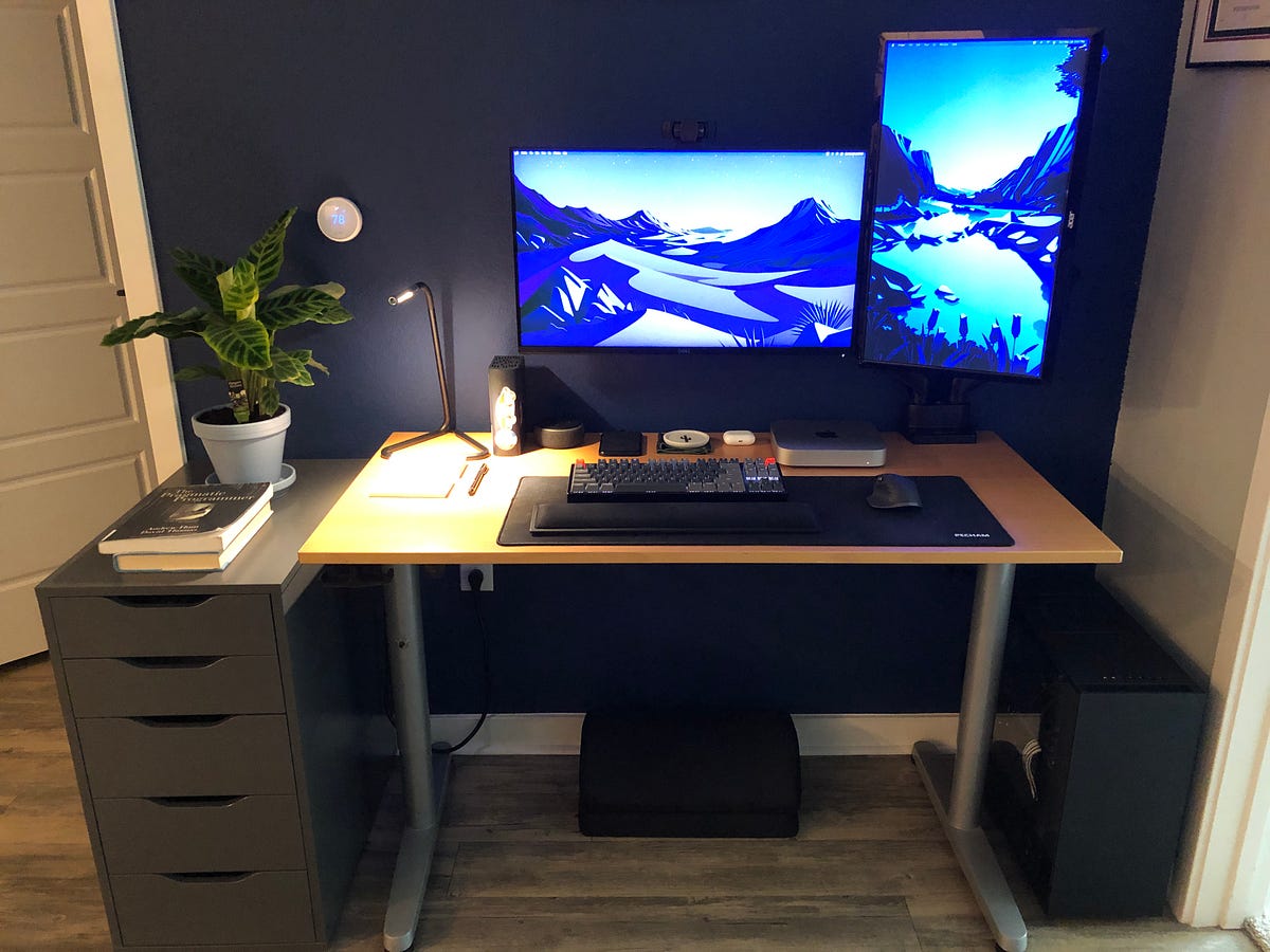 My Complete Desk Setup as a Learning Programmer | Medium