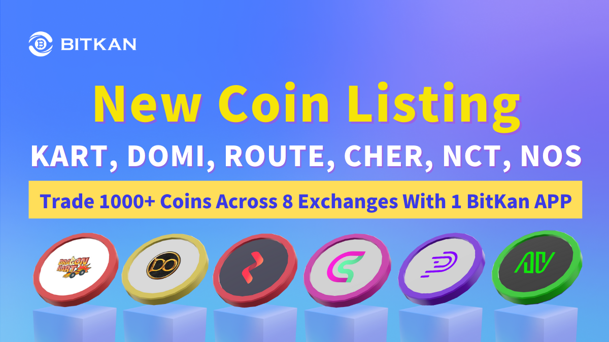 BitKan Has Listed Dragon Kart (KART), Domi (DOMI), Router Protocol (ROUTE),  Cherry Network (CHER), PolySwarm (NCT), and Nosana (NOS) For Spot Trading |  by BitKan | BitKan Hub | Medium