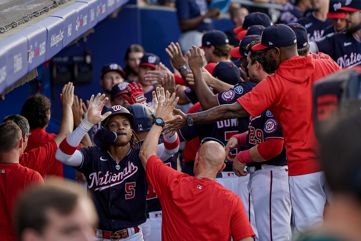 Nationals go for back-to-back wins at Yankees | by Nationals Communications  | Aug, 2023 | Curly W Live