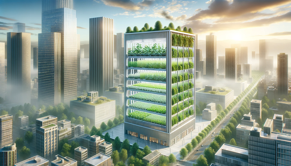 Vertical Farming High Rises photo