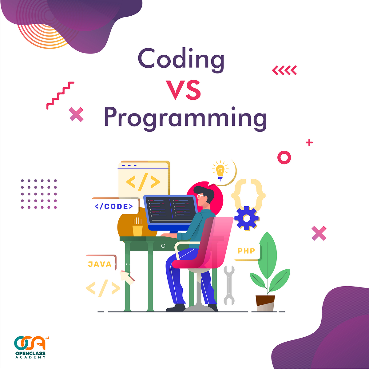 Programming VS Coding ? Kamu Apa? | by Open Class Academy | Medium