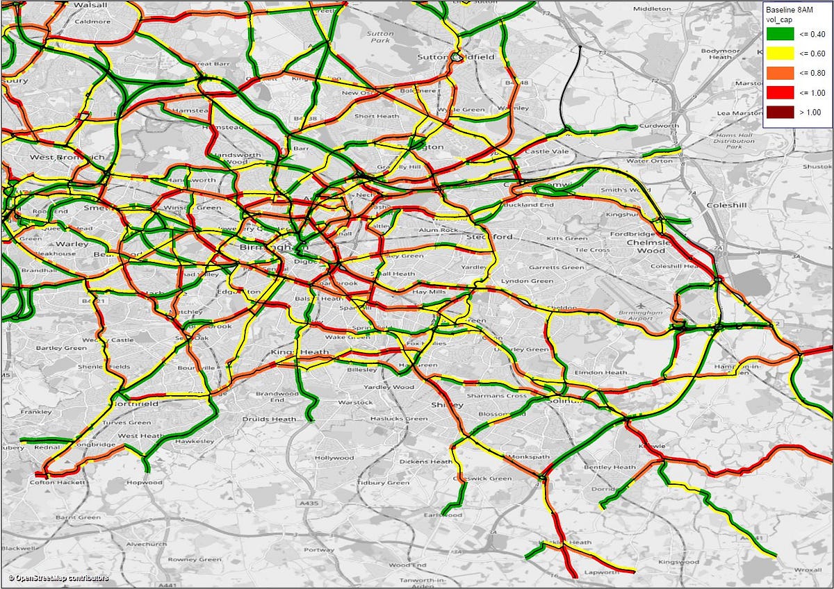 Innovate UK Strategic transport modelling using an agent based model