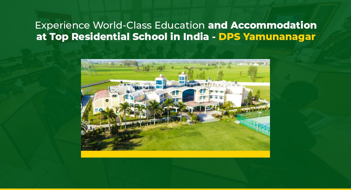 Experience WorldClass Education and at Top Residential