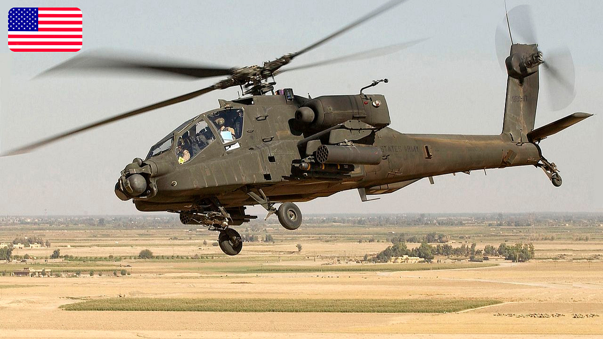 Elicottero Radiocomandato 3,5 Canali Apache AH-64 Coassiale 2,4