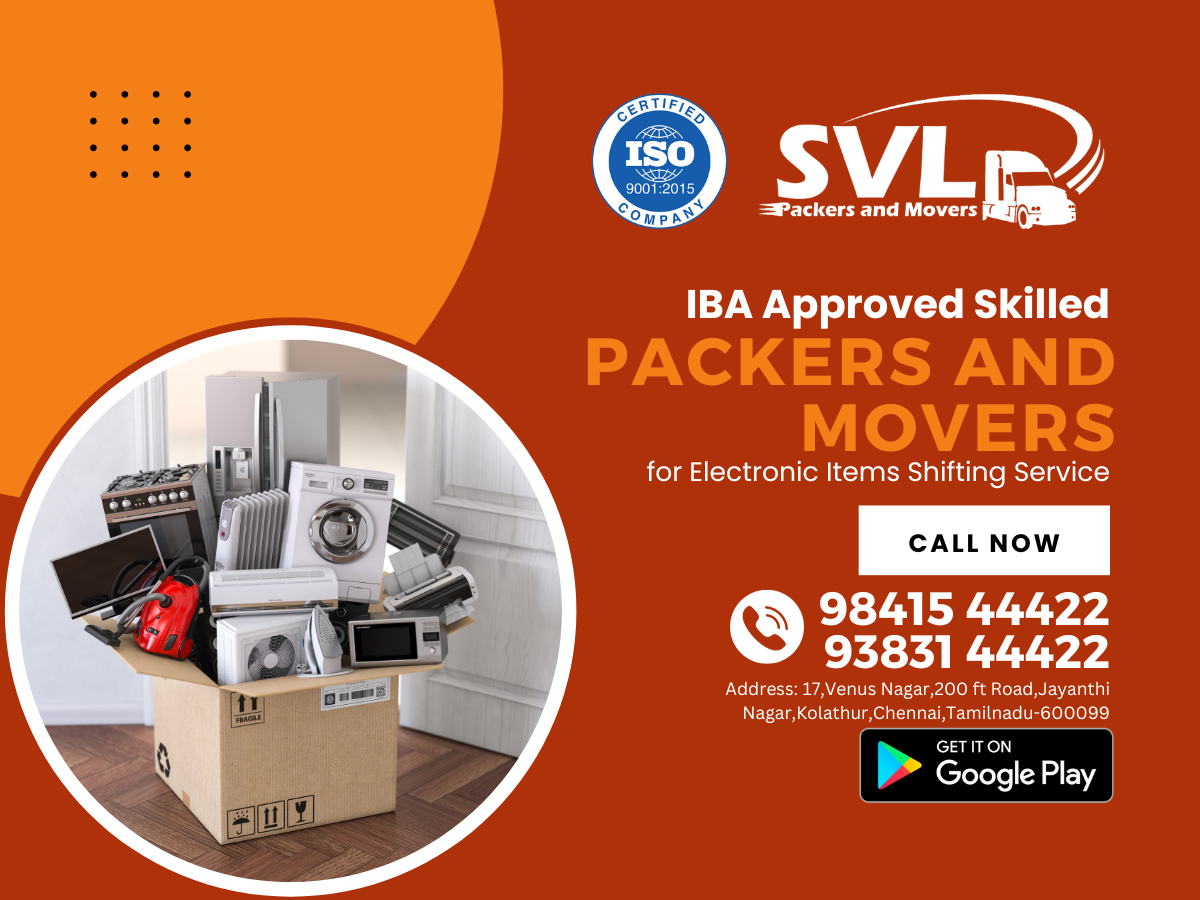 Electronic Items Shifting Service Ramesh Karthik Medium