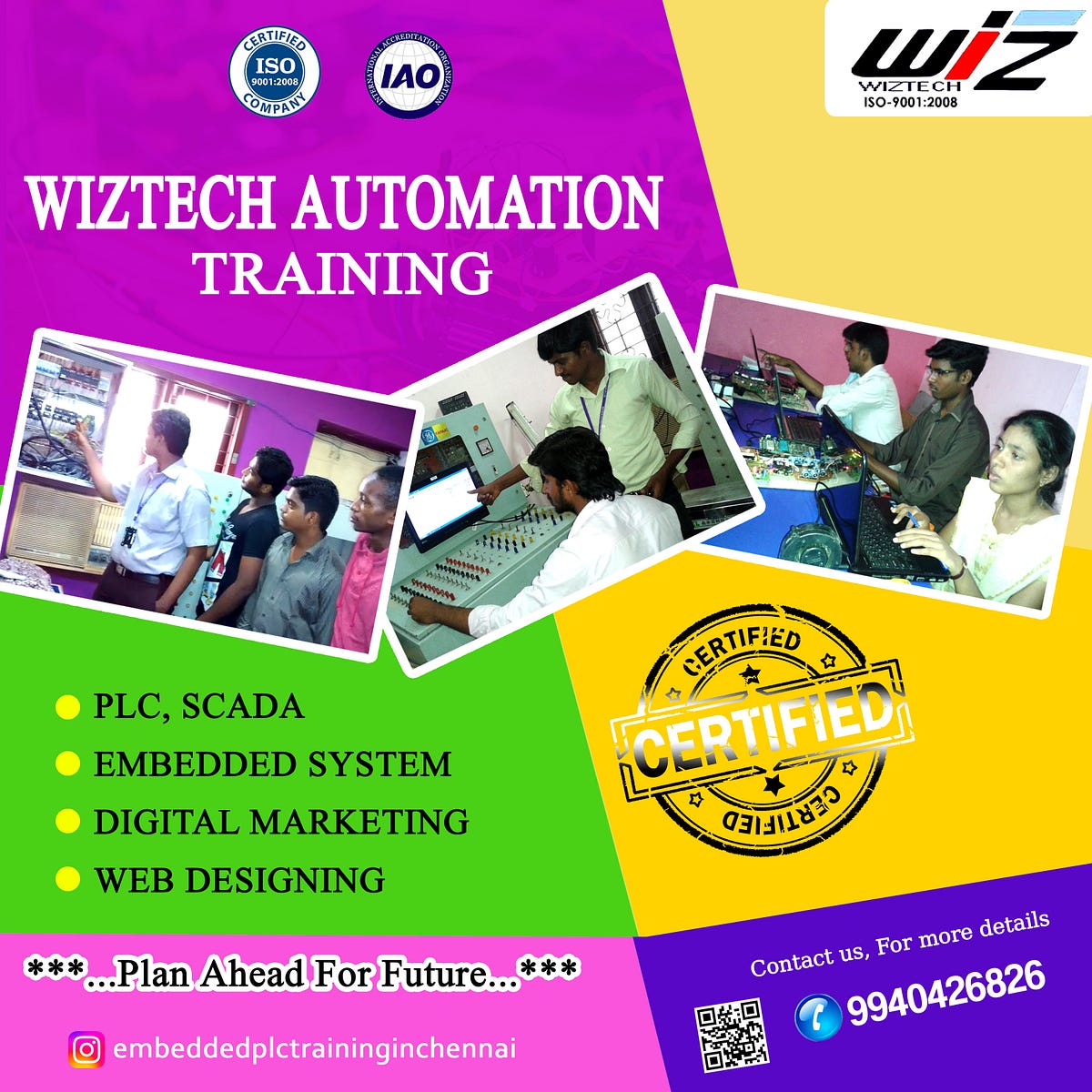 BEST TRAINING IN CHENNAI. Master PLC Embedded Systems Python… by