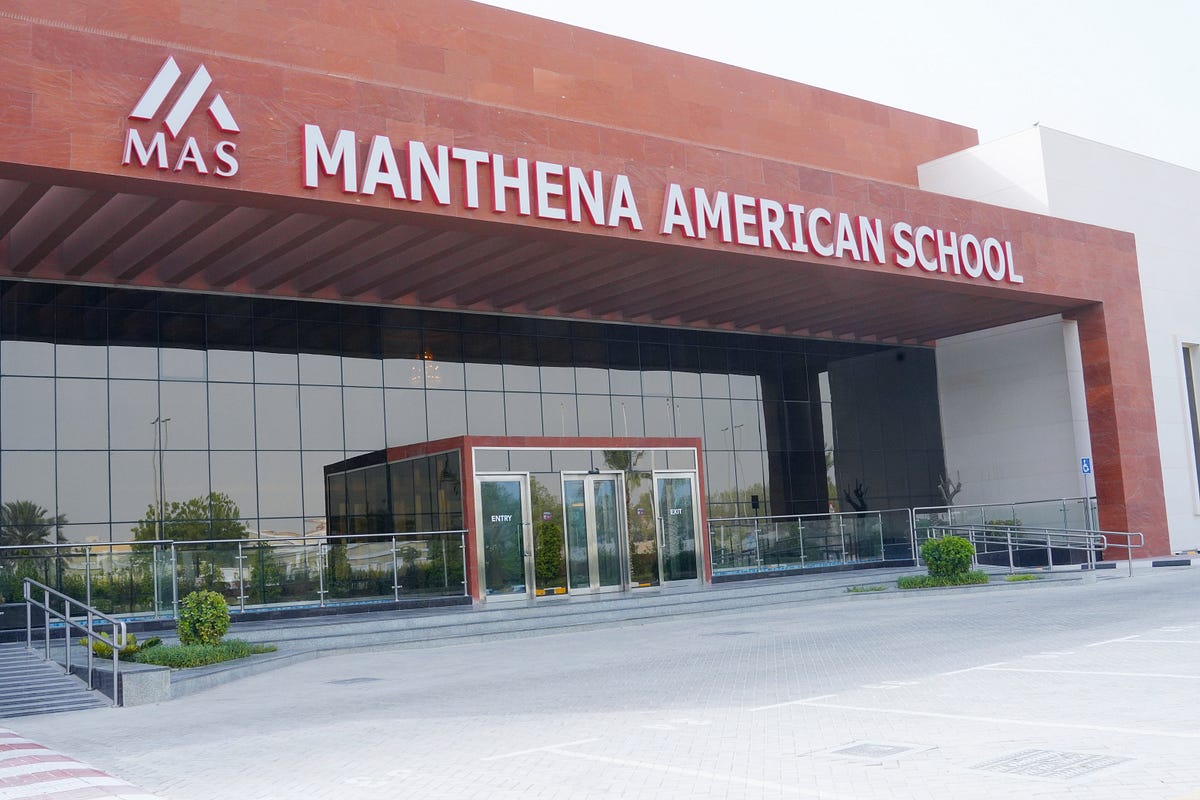 Best American School in Sharjah. Manthena American School, the best