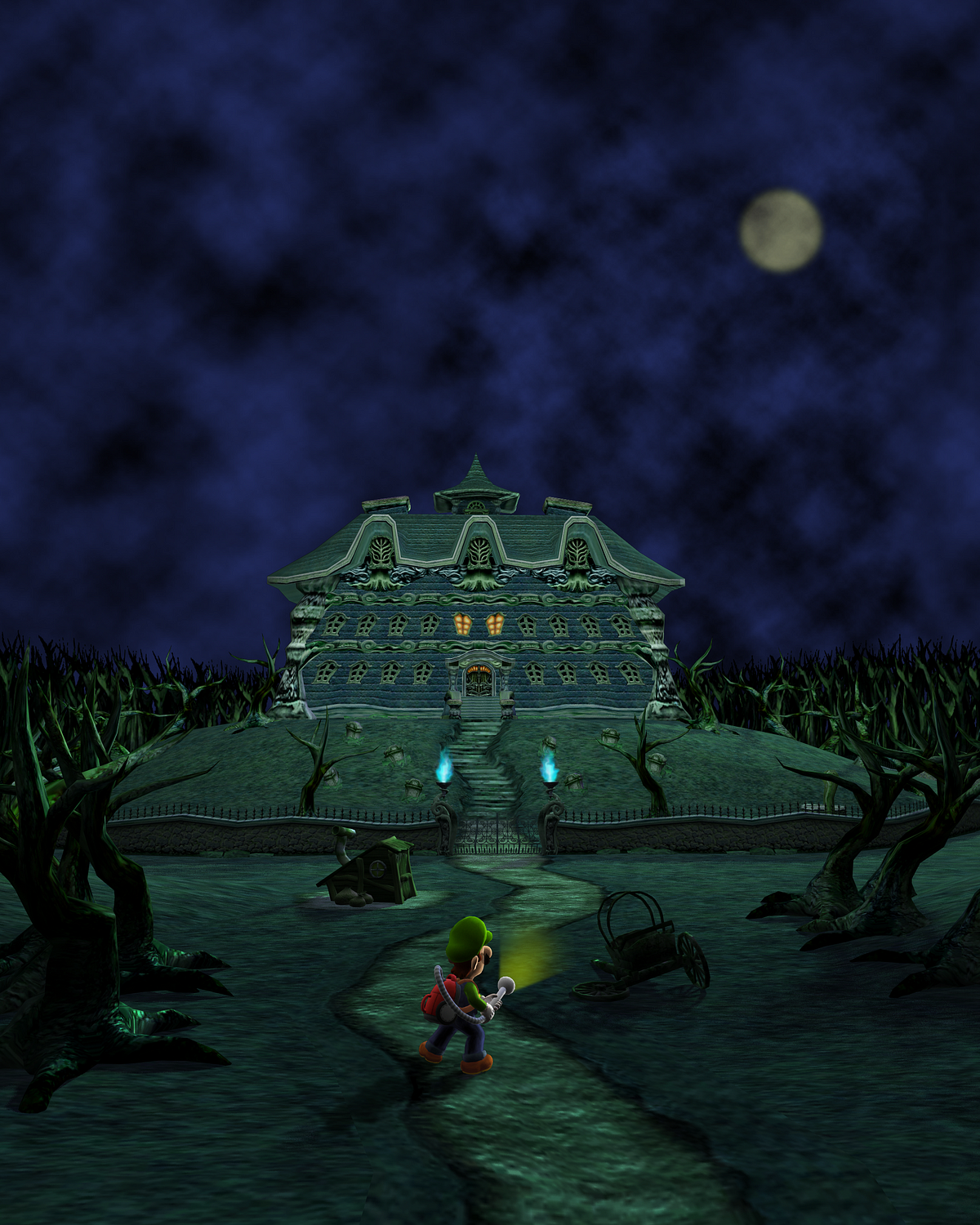 The Ghost of Christmas Past- Luigi's Mansion: Dark Moon