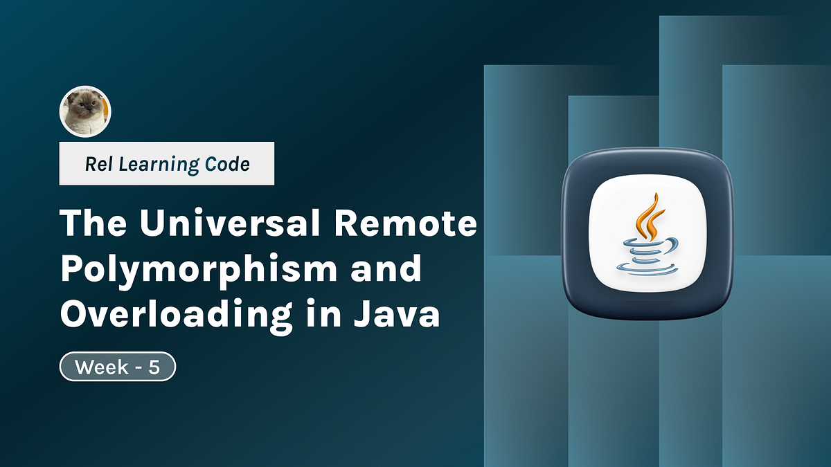 Learn Object Oriented Programming Part-5: The Universal Remote — A ...