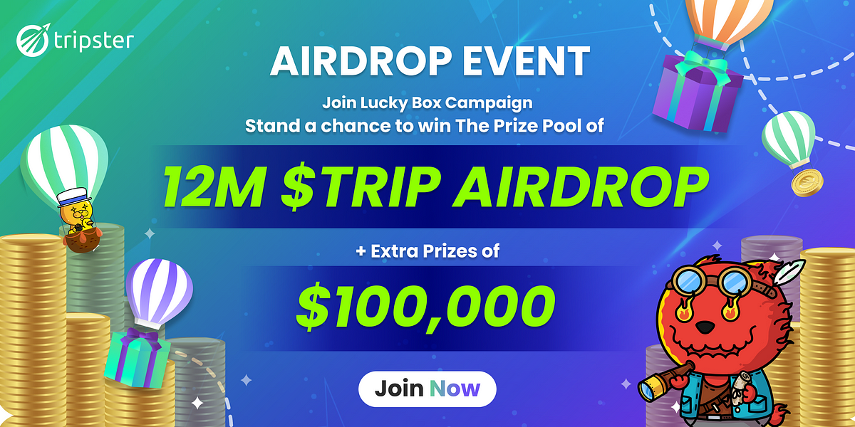 TRIPSTER Ambassadors Program [ Free Airdrop ] Season 1 | Medium